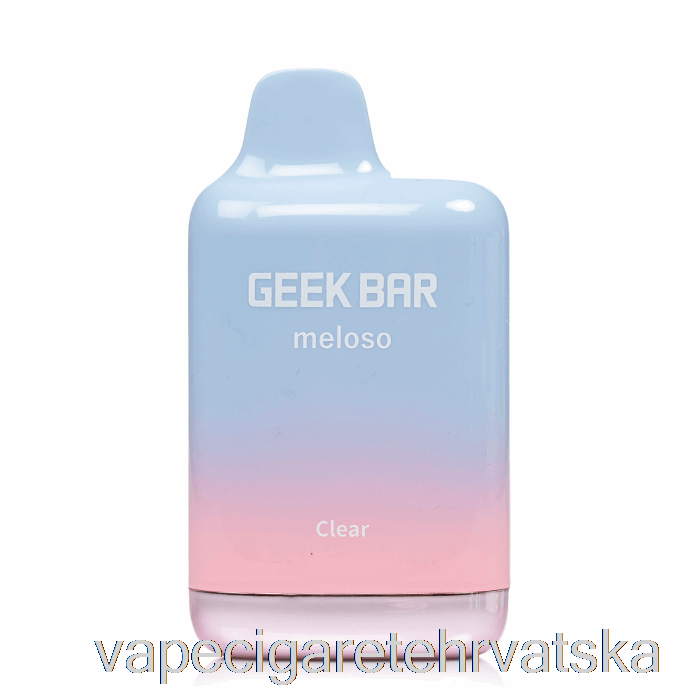 Vape Hrvatska Geek Bar Meloso Max 9000 Disposable Clear